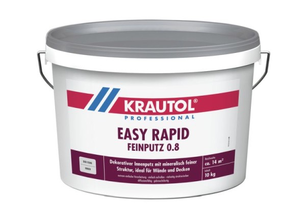 KRAUTOL Feinputz Easy Rapid K0.8 weiß 10kg