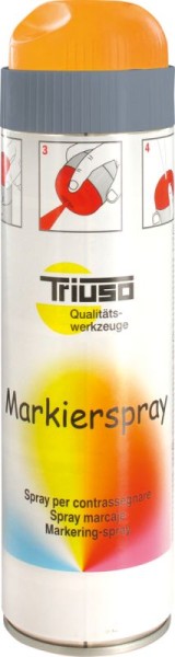 TRIUSO Signierspray leuchtorange 500 ml