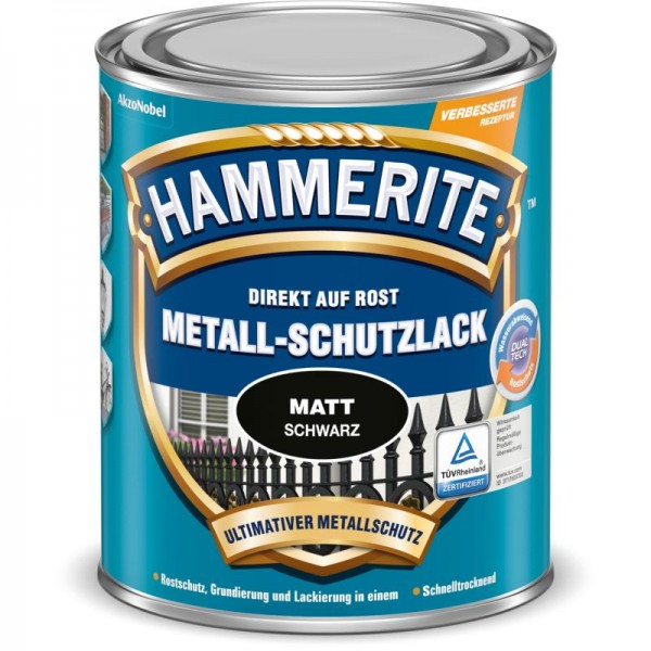 Hammerite Metall Schutzlack matt 0,75l