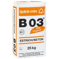 Quick-Mix Estrich/Beton B03