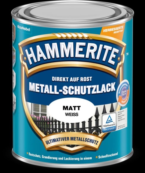 Hammerite Metall Schutzlack matt 0,75l