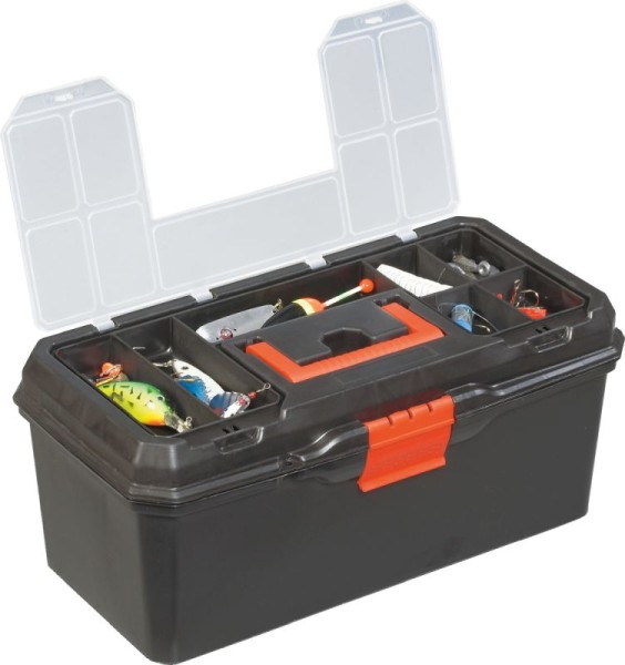 TRIUSO Werkzeugkasten mit Organizer 41x20x18 cm