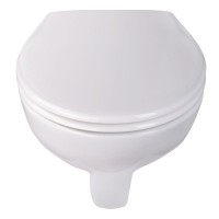 Wand-WC Set oDari mit Absenkautomatik inkl. Duroplast WC Sitz, Tiefspüler