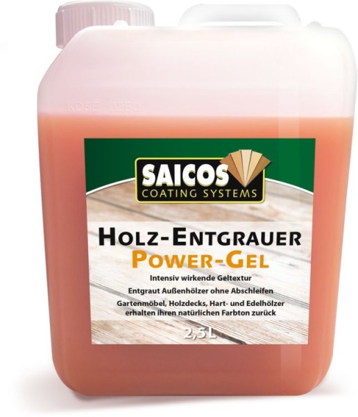 SAICOS Holz-Entgrauer Power-Gel 2,5l
