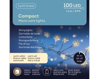 Lumineo Comp.Beleuchtung silver/weiß 120cm-100L
