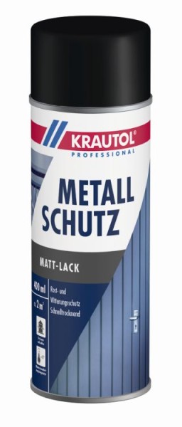 KRAUTOL Sprühlack Metallschutz sdm schwarz 0,4l