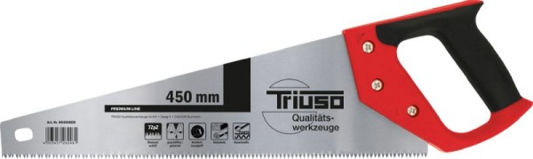 TRIUSO Handsäge 2K-Griff Premium 450 mm