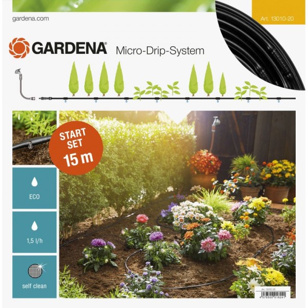 Gardena Micro-Drip-System Start Set Pflanzreihe S