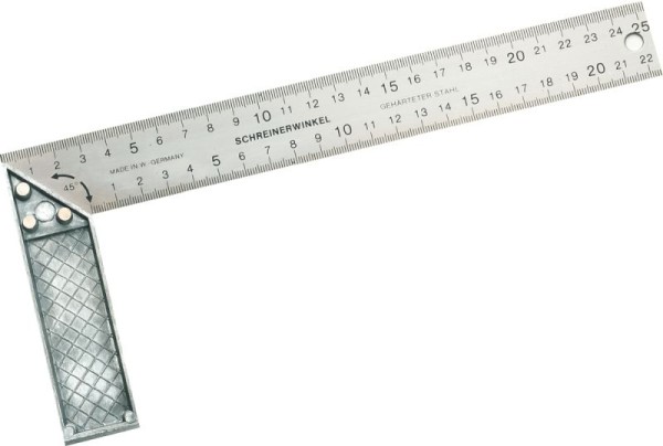 TRIUSO Tischlerwinkel Druckguß 250 mm
