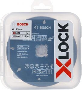 Bosch Trennscheiben Set X-LOCK 125mm 5tlg.