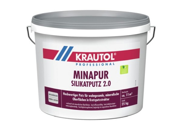 KRAUTOL Silikatputz Minapur K3.0 weiß 25kg