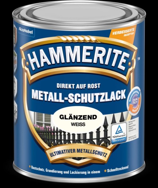 Hammerit Metall Schutzlack 750ml glänzend