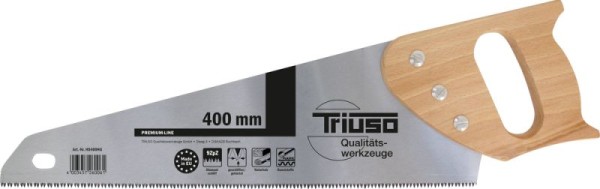 TRIUSO Handsäge mit Holzgriff 400 mm