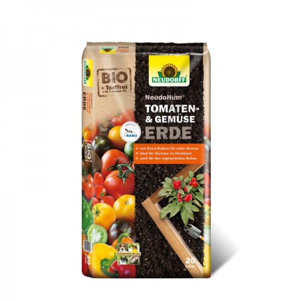 Neudorff NeudoHum Tomaten- und Gemüseerde 20l