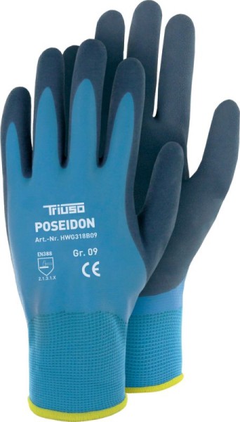 TRIUSO Handschuh Wonder-Grip-Poseidon